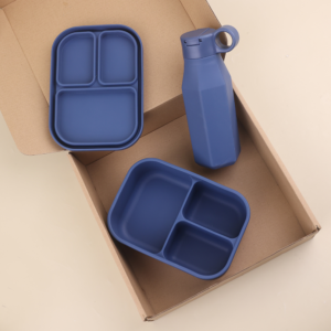 Silicone Bento Lunch Box Set-FS0010