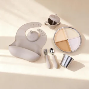 Stainless Steel Baby Feeding Set  – FS0020