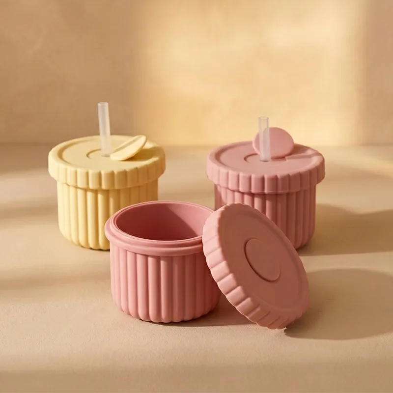 Branded silicone bottles with printed logos