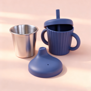 Stainless steel sippy cup-X663